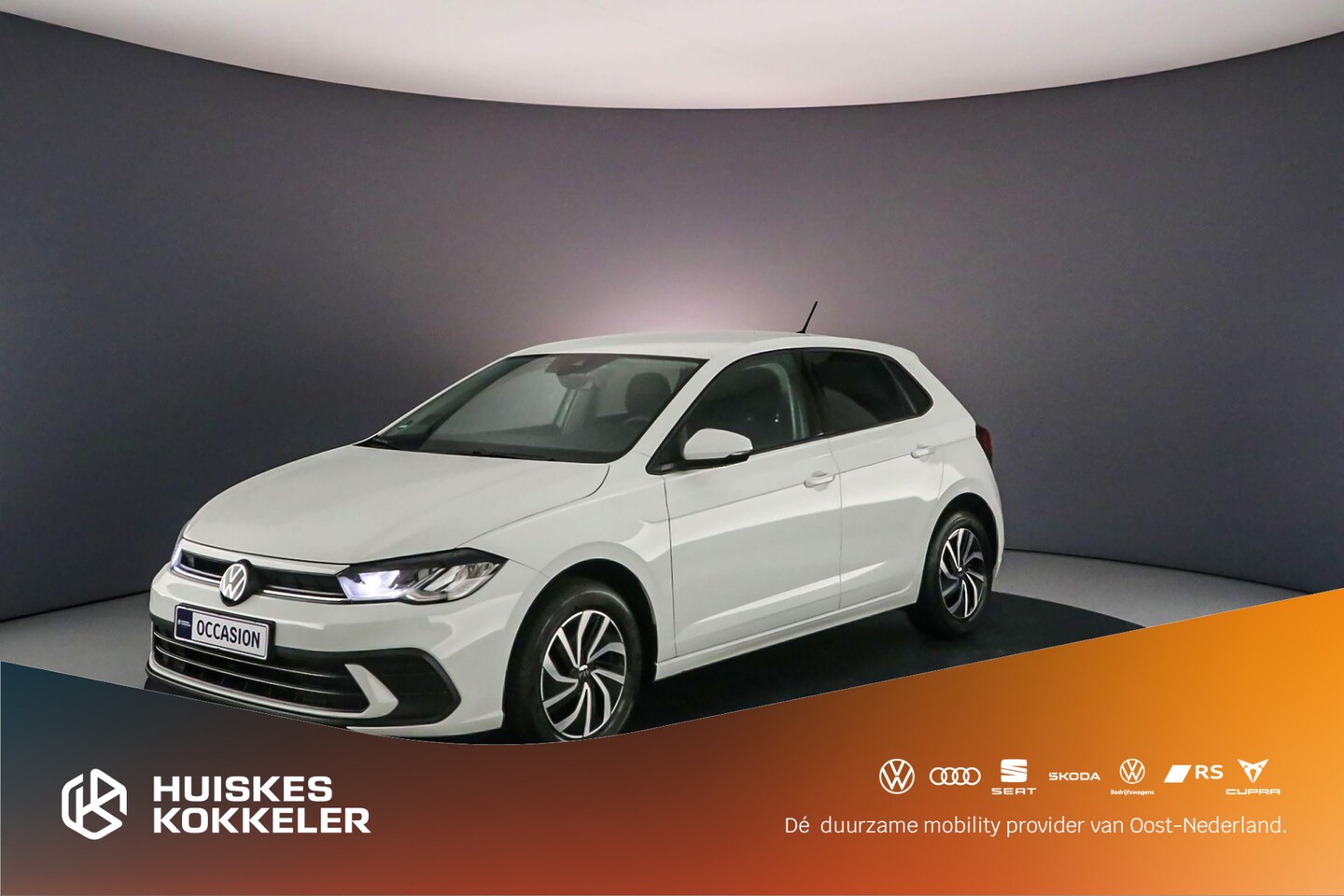 Volkswagen Polo - Life 1.0 TSI 95pk Adaptive cruise control, LED koplampen, Airco, DAB, Radio, App connect, - AutoWereld.nl