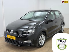 Volkswagen Polo - Occasion Comfortline bluemotion in 5 deurs en zwart | Tweedehands Polo met alu velgen en r