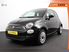 Fiat 500 C - 1.0 Hybrid Lounge Plus | Rood dak | Navigatie | d.m.v. Apple Carplay/Android Auto | Parkee