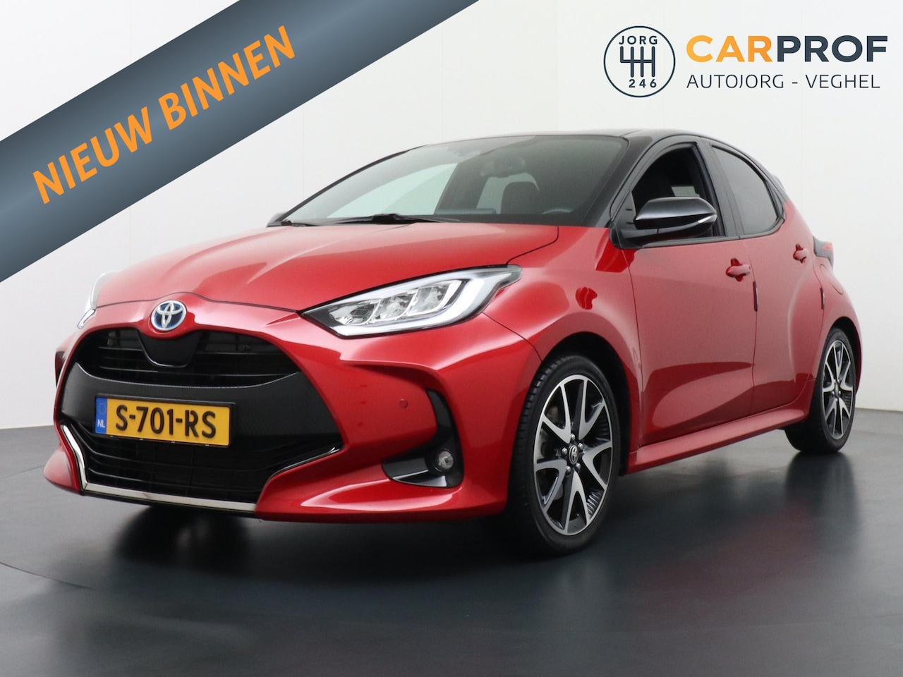 Toyota Yaris - 1.5 Hybrid Executive Stoelverwarming | Navigatie | Trekhaak | stuurverwarming - AutoWereld.nl