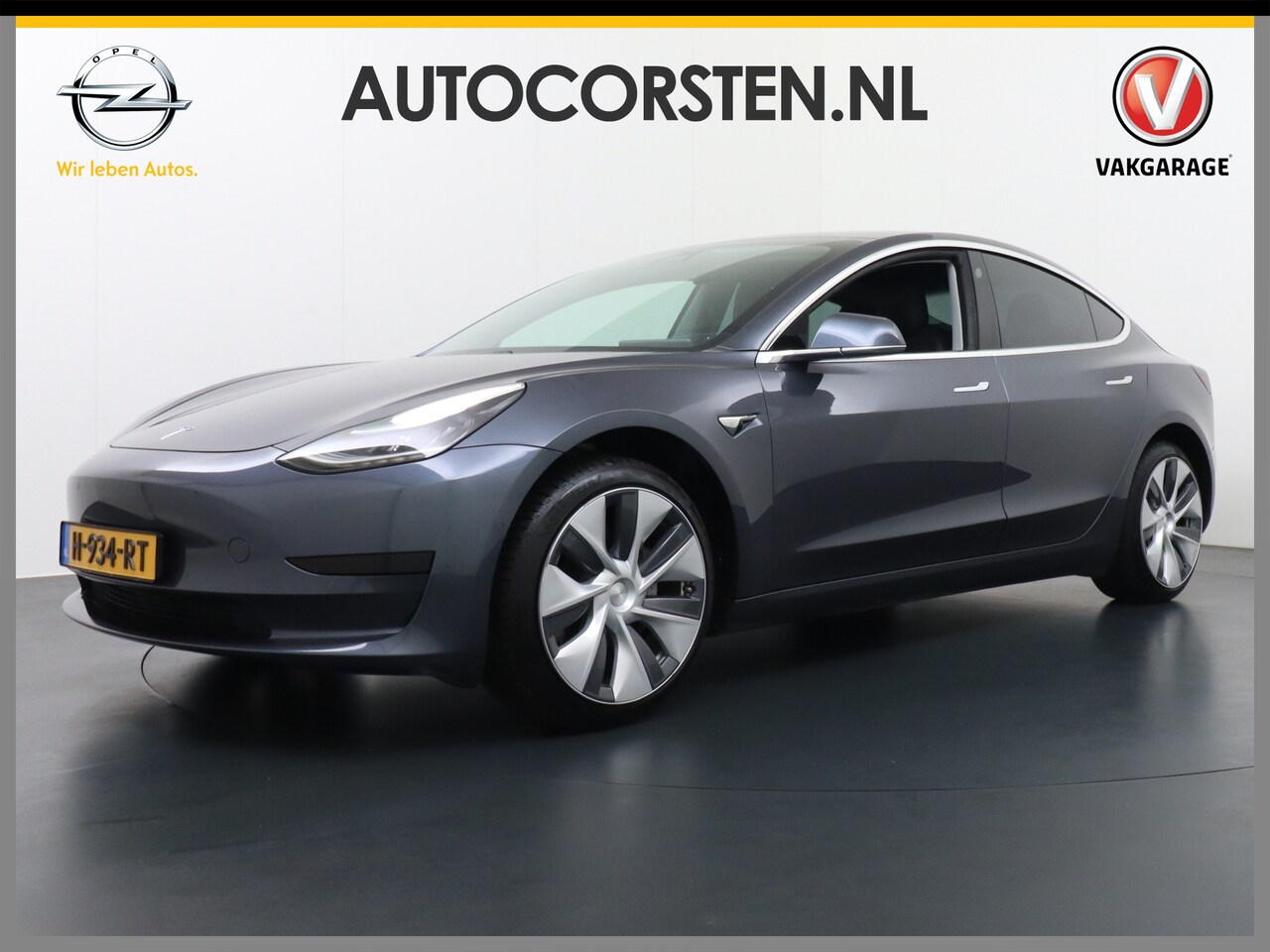 Tesla Model 3 - SR+60kWh 326PK AutoPilot FSD-v.b Premium-Luidsprekers Leer PanoDak Adaptive cruise 18" Cam - AutoWereld.nl