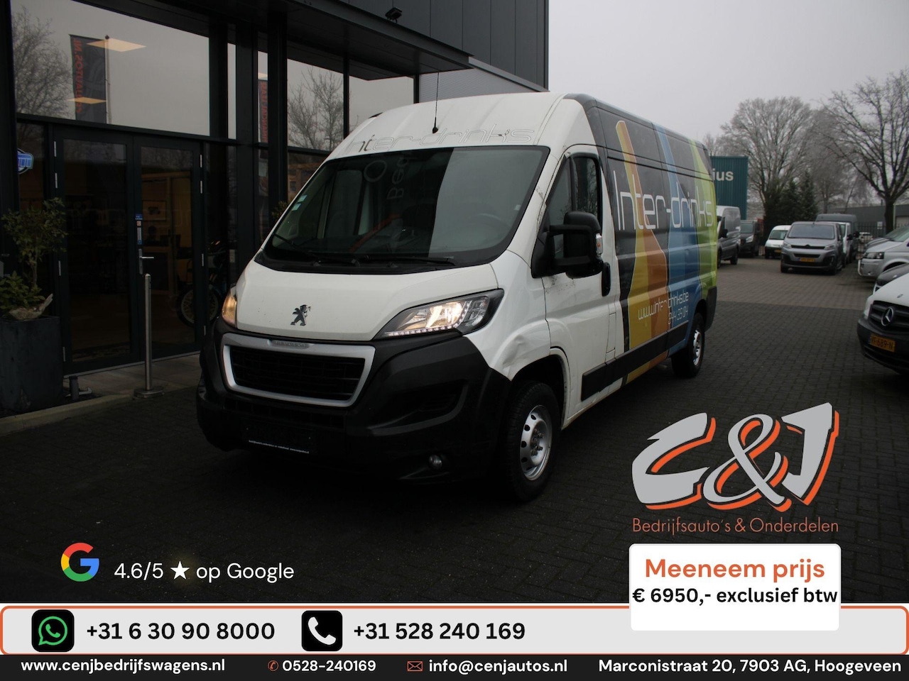 Peugeot Boxer - 335 2.0 BlueHDI L3H2 Pro led navi cruise airco - AutoWereld.nl