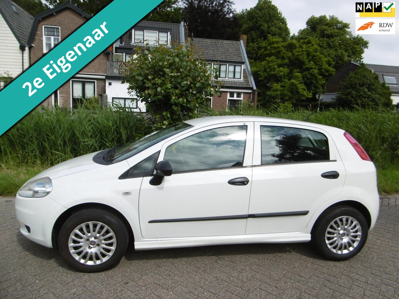 Fiat Grande Punto - 1.2 Actual 5-deurs 123.000km NAP 2e eig Zuinig APK Juli 2025 - AutoWereld.nl