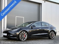 Tesla Model 3 - Performance AWD - Pano - Black - 20 inch