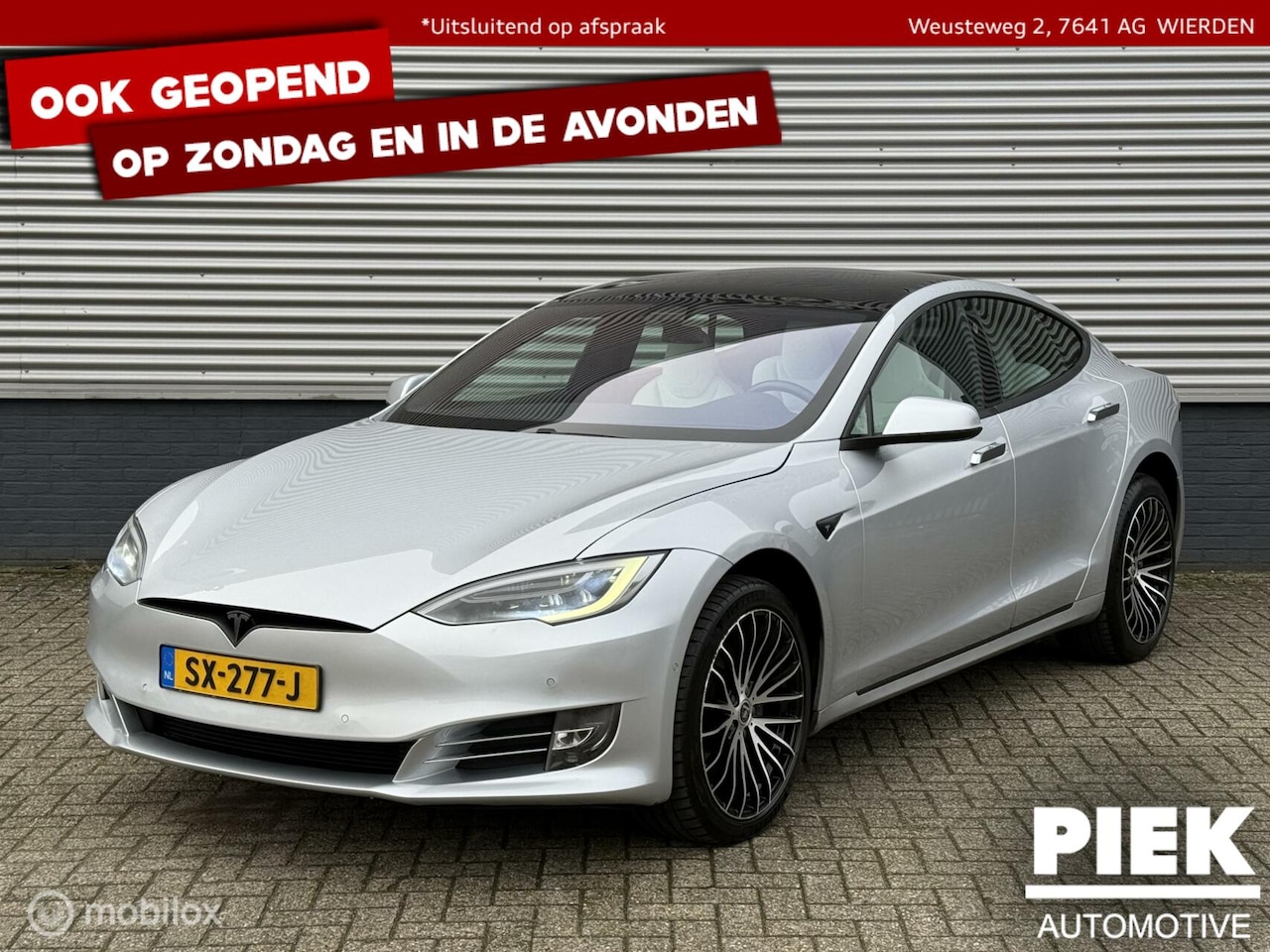 Tesla Model S - 100D PANORAMADAK - AutoWereld.nl