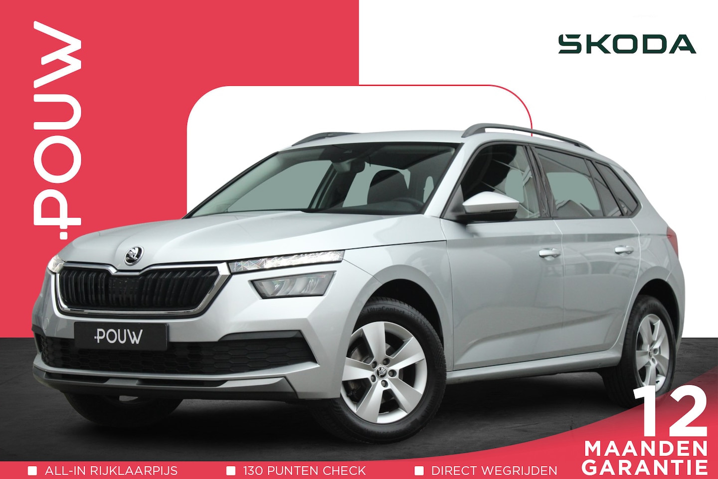 Skoda Kamiq - 1.0 TSI 110pk Ambition | Regensensor | Apple Carplay / Android Auto | DAB | Cruise Control - AutoWereld.nl