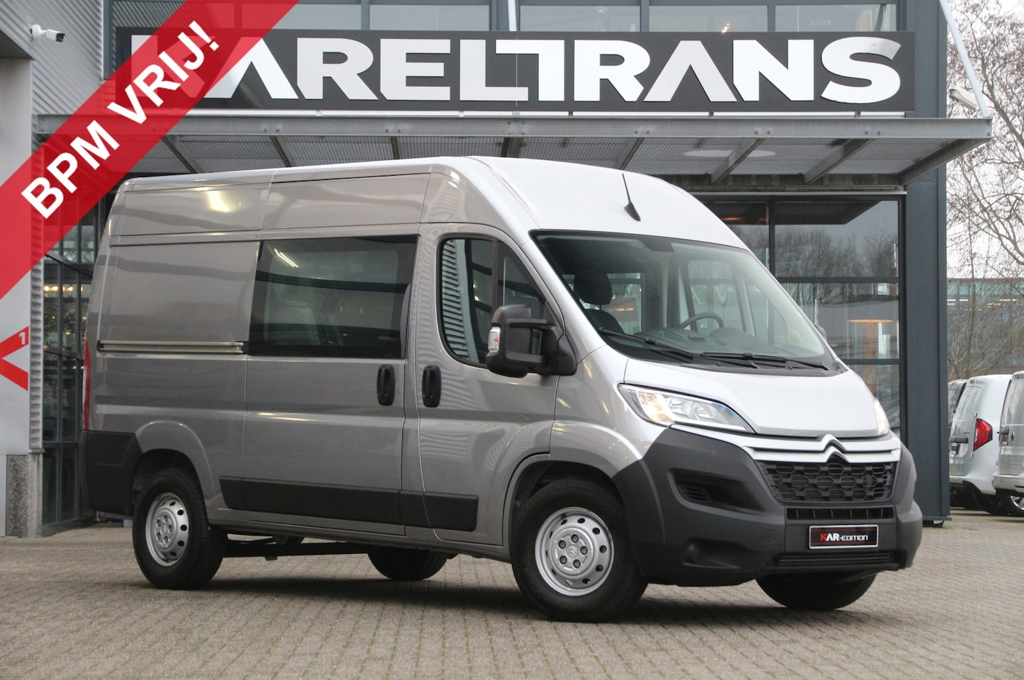 Citroën Jumper - 2.2 BlueHDi 140 | DC | L2H2 | 8.800KM | Navi | Camera | Cruise | Airco.. - AutoWereld.nl