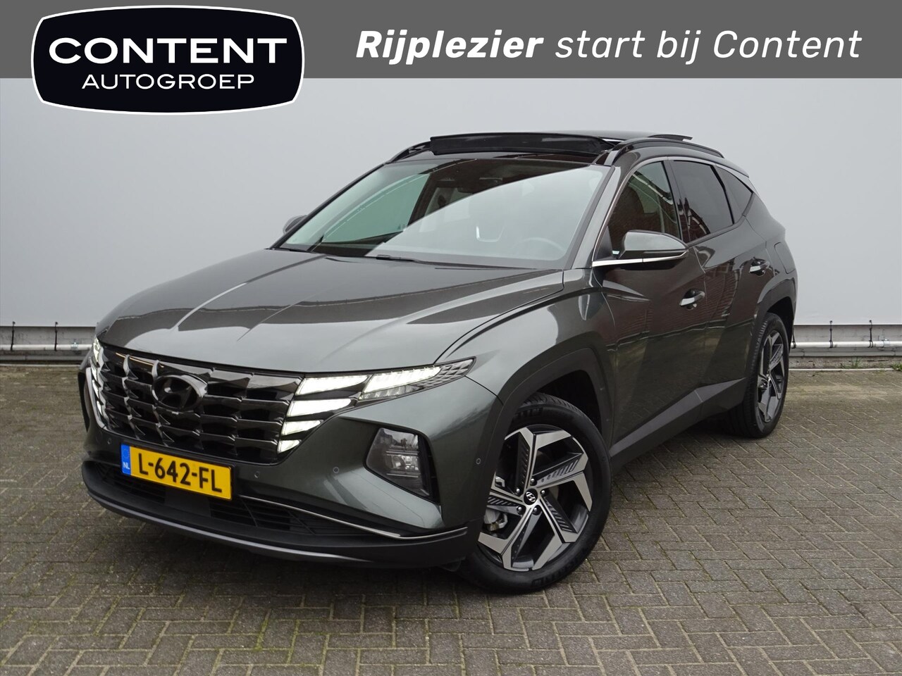 Hyundai Tucson - 1.6 T-GDi HEV 230pk Aut. Premium Sky - AutoWereld.nl