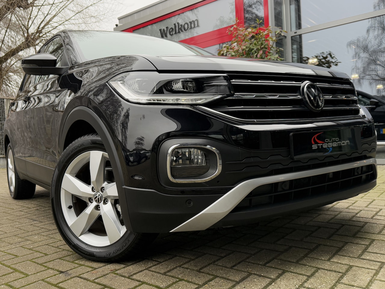 Volkswagen T-Cross - 1.0 TSI 111PK AUT. *!* NAVI/ RADAR/ TREKHAAK/ LED/ LMV *!* - AutoWereld.nl