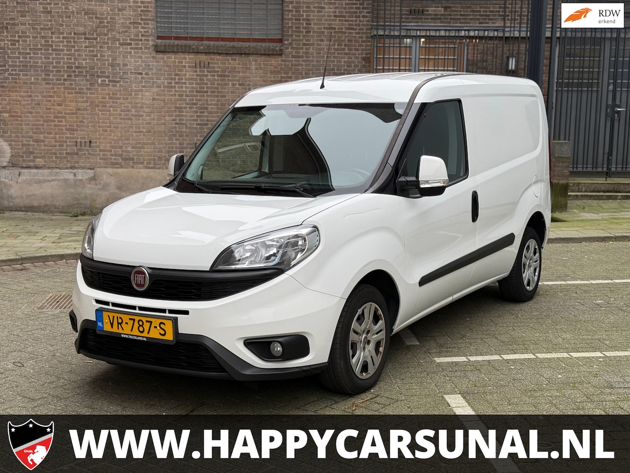 Fiat Doblò Cargo - 1.3 MJ L1H1 SX 1.3 MJ L1H1 SX, 3 persoon NIEUWE APK - AutoWereld.nl