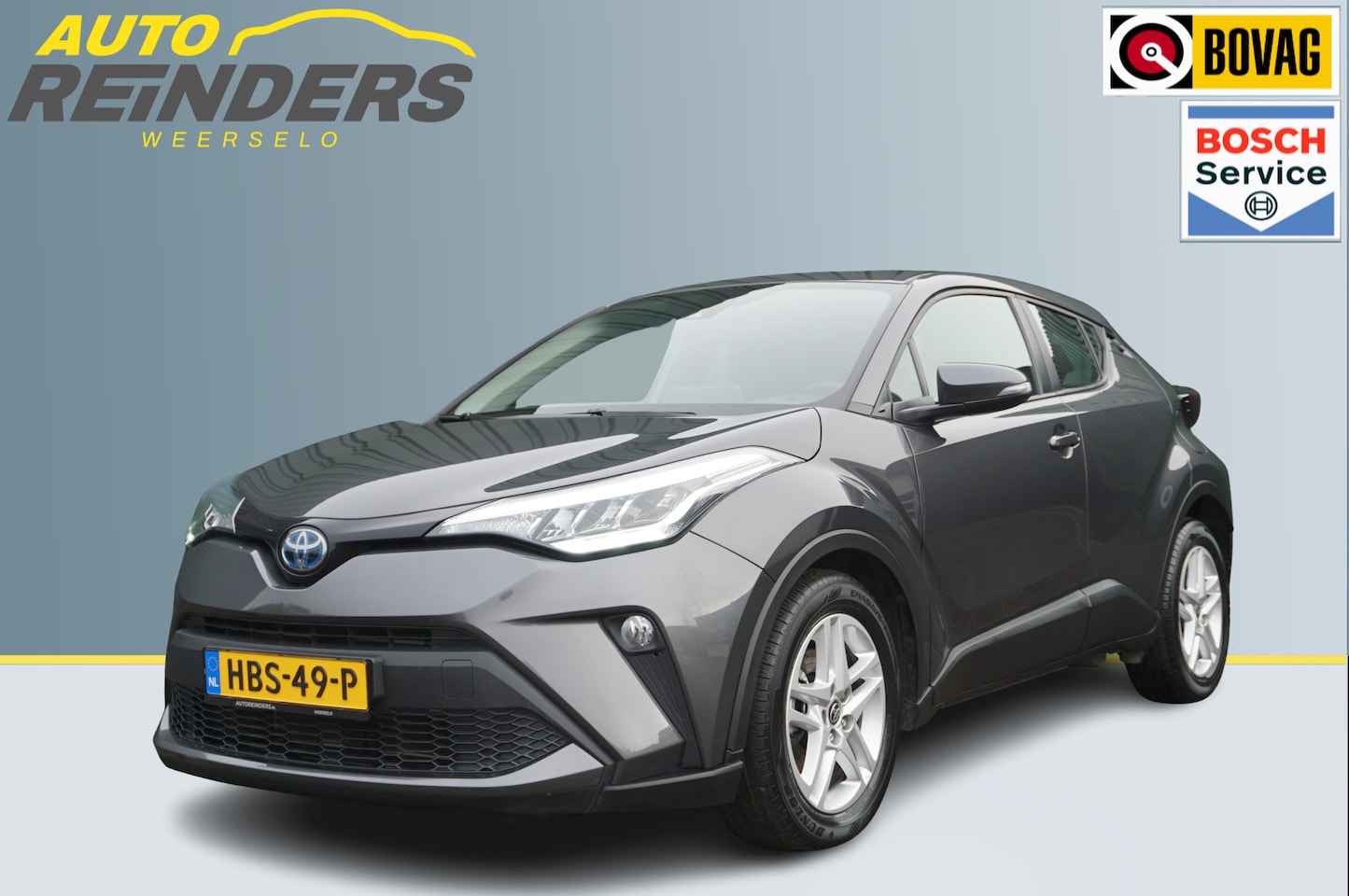 Toyota C-HR - 1.8 Hybrid Business + Cruise/ ECC/ LED/ Carplay/ Garantie! - AutoWereld.nl