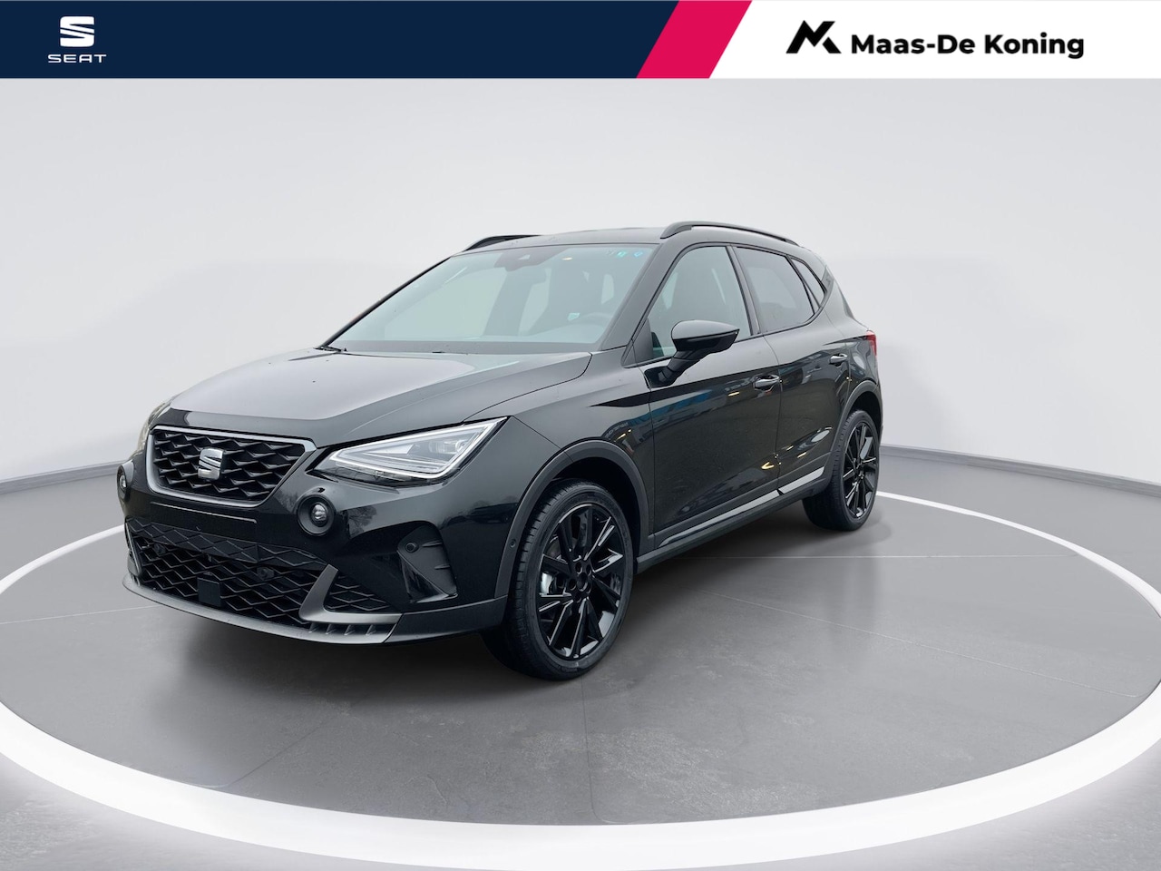 Seat Arona - FR Business Connect 1.0 70 kW / 95 pk EcoTSI SUV 5 versnelling Hand. | Black Pakket | 18'' - AutoWereld.nl