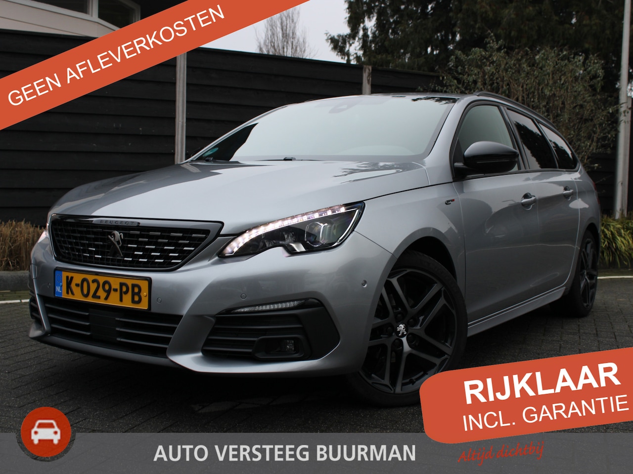 Peugeot 308 SW - 1.2 PureTech 130PK Blue Lease GT Automaat Navigatie, Achteruitrijcamera, Keyless Entry & S - AutoWereld.nl