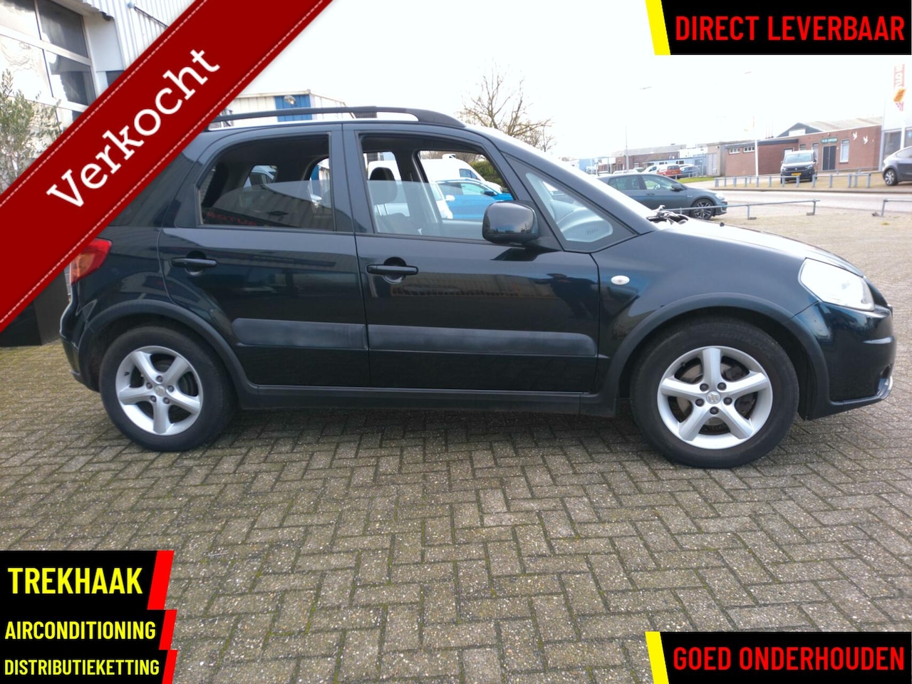 Suzuki SX4 - 2008 1.6 Shogun Airco|trekhaak|nieuwe APK + olie - AutoWereld.nl