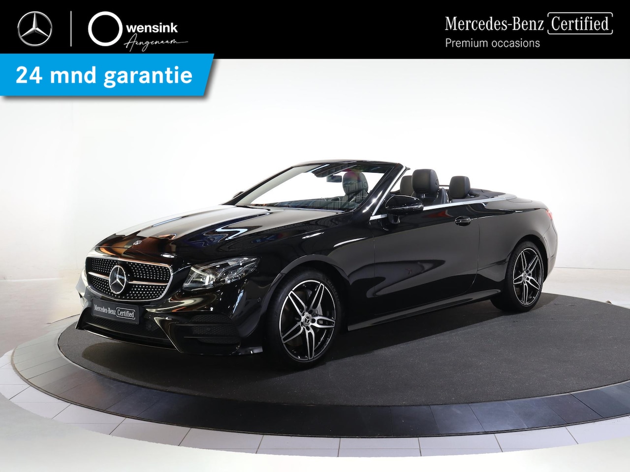 Mercedes-Benz E-klasse Cabrio - 450 4MATIC | AMG | Memory | Multibeam | Sfeerverlichting | Trekhaak | Stoelverwarming | - AutoWereld.nl