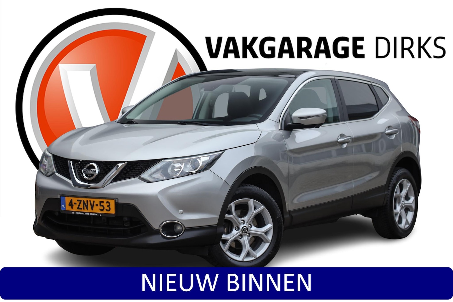 Nissan Qashqai - 1.2 Aut. Connect ✅ Pano ✅ 360CAM ✅ Navi - AutoWereld.nl