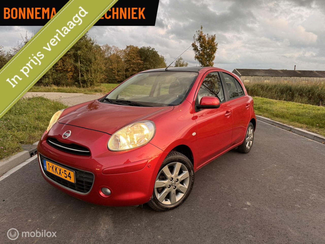 Nissan Micra - 1.2 DIG-S ELLE Panoramadak, climate control. - AutoWereld.nl