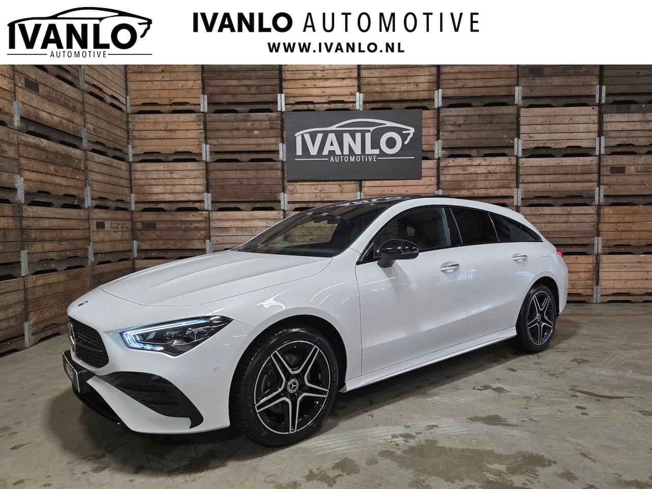 Mercedes-Benz CLA-klasse Shooting Brake - 250 e Star Edition AMG Line Plus Pano LED Camera Sfeer LM - AutoWereld.nl