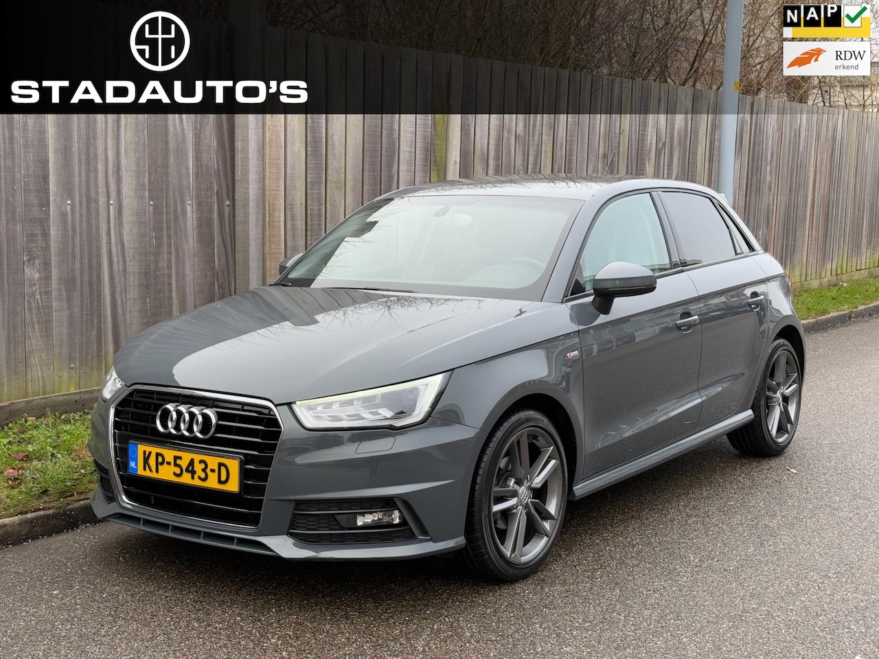 Audi A1 Sportback - 1.0 TFSI S-tronic S-Line LED|5Drs|NAP! - AutoWereld.nl