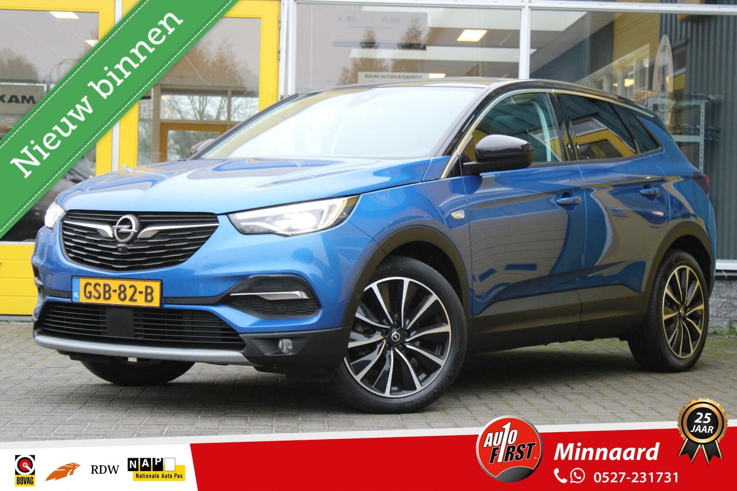 Opel Grandland X - 1.6 Turbo Ultimate 1.6 Turbo Ultimate - AutoWereld.nl