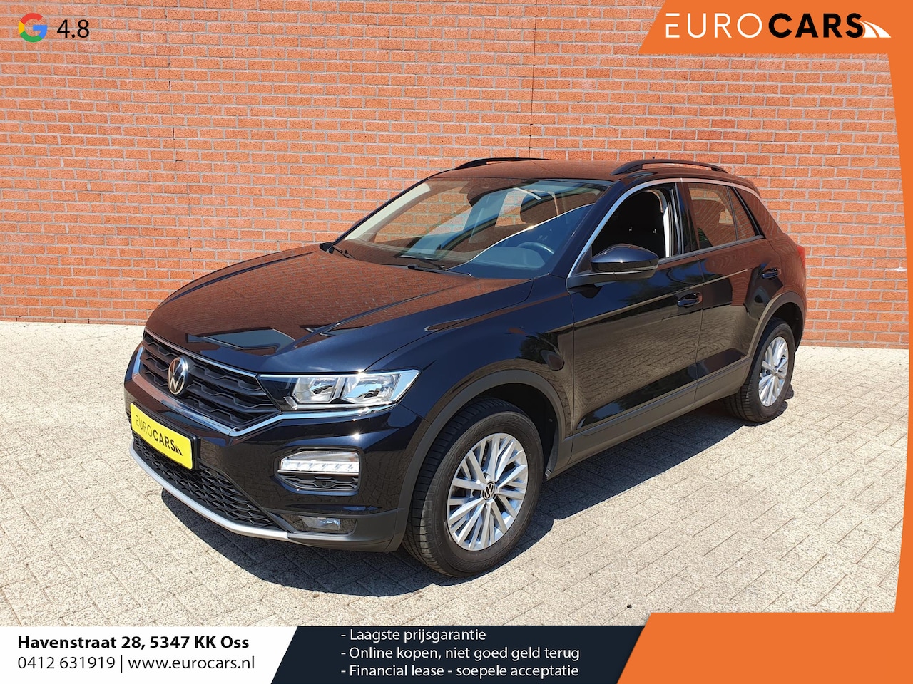 Volkswagen T-Roc - 1.5 TSI 150pk DSG Style Team | Navigatie | Apple Carplay/Android Auto | Camera | Parkeerse - AutoWereld.nl