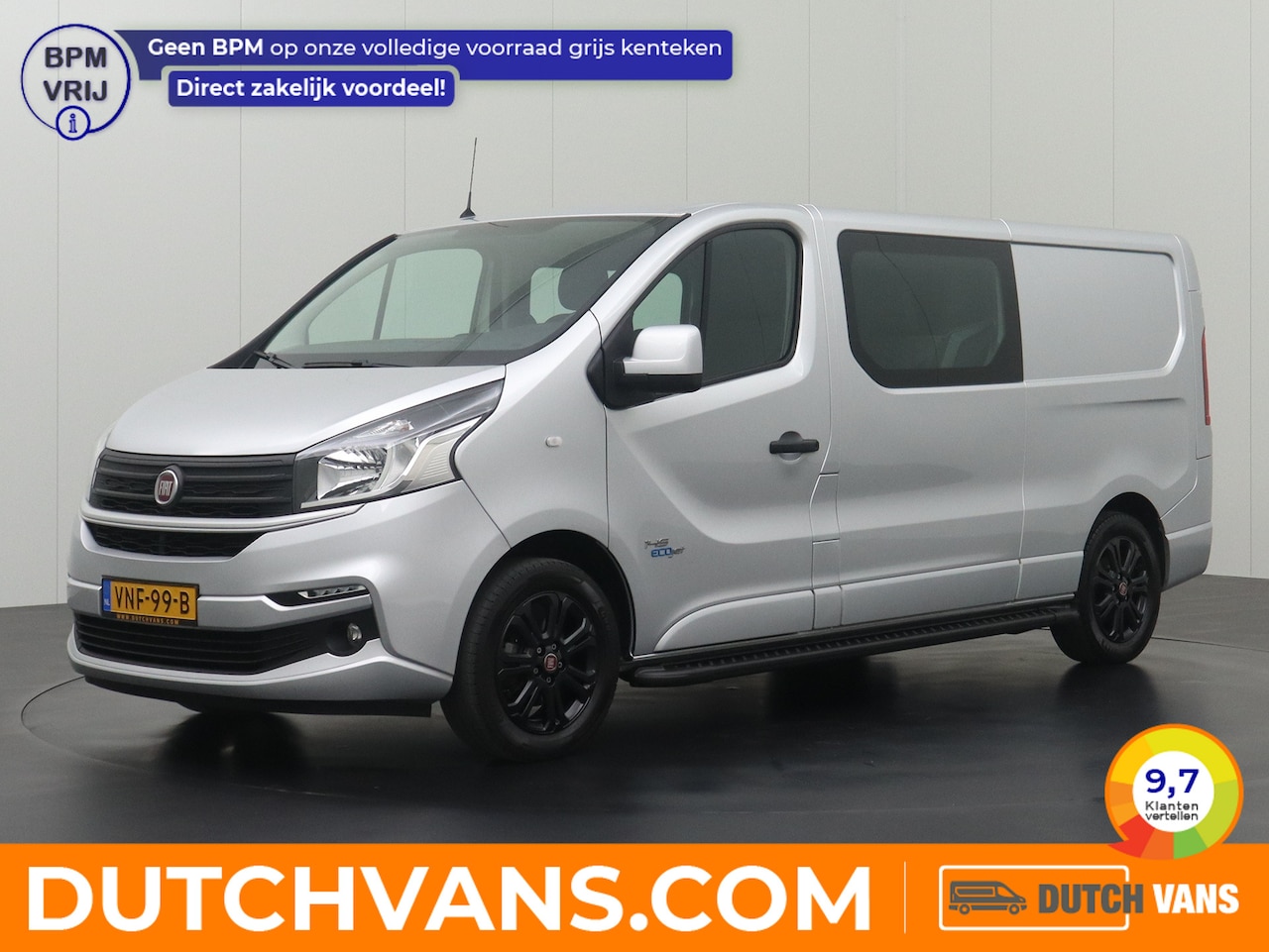 Fiat Talento - 2.0MultiJet 145PK Business Pro Dubbele Cabine | Airco | Cruise | Trekhaak - AutoWereld.nl