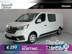 Renault Trafic - 2.0 dCi 110 T29 L2H1 DC Work Edition *Navi*Airco*Parkeersensoren*Passagiersbank*Trekhaak*V