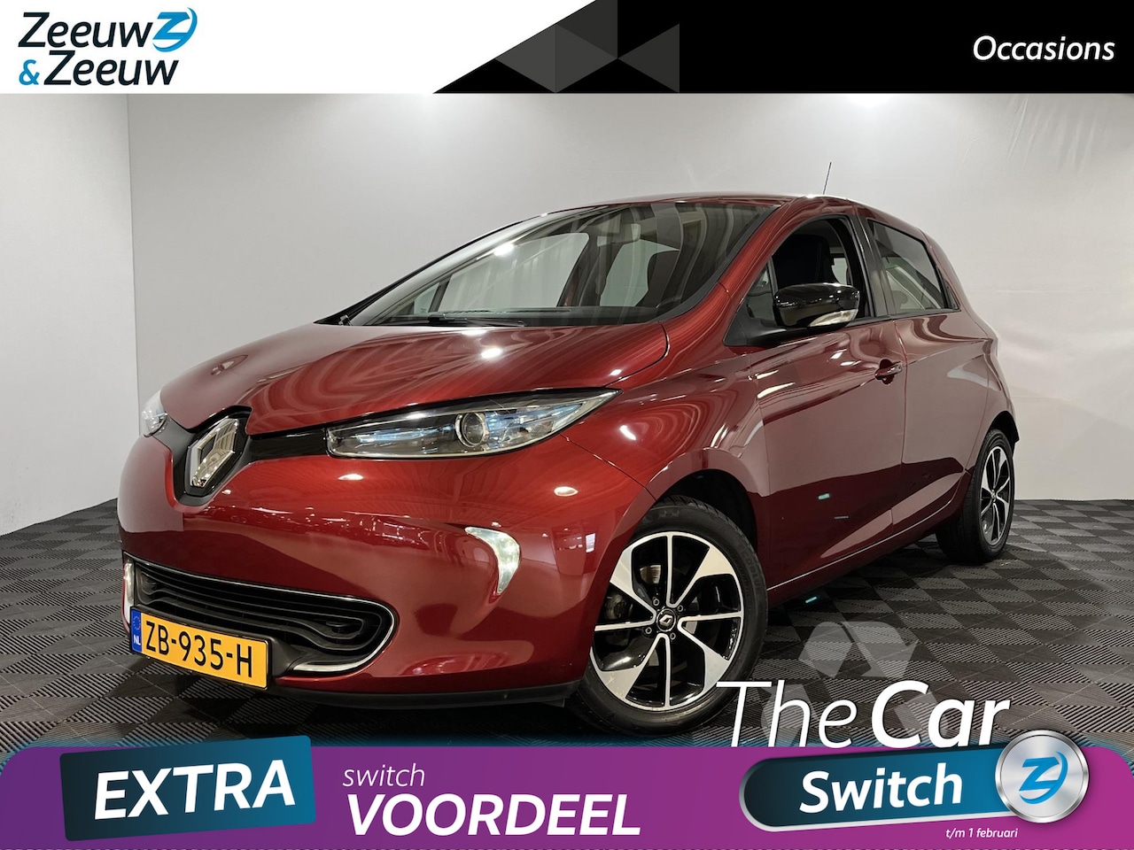 Renault Zoe - R90 Intens 41 kWh *Navigatie*Climate*Parkeersensoren*KOOP ACCU!! - AutoWereld.nl