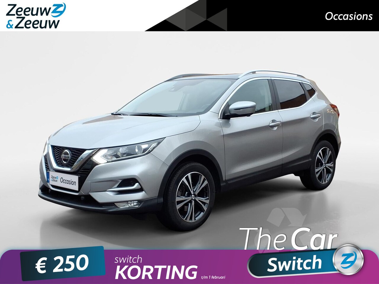 Nissan Qashqai - 1.3 DIG-T N-Connecta Lage kilometers | ECC | Panoramadak | Navi | enz..... - AutoWereld.nl