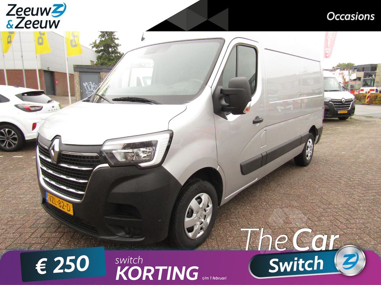 Renault Master - T35 2.3 dCi 135 L2H2 Work Edition Naviegatie | Trekhaak PDC Sensoren | dooiehoeksensor - AutoWereld.nl