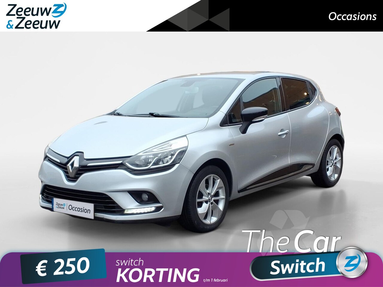 Renault Clio - 0.9 TCe Limited Airco| Navigatie - AutoWereld.nl