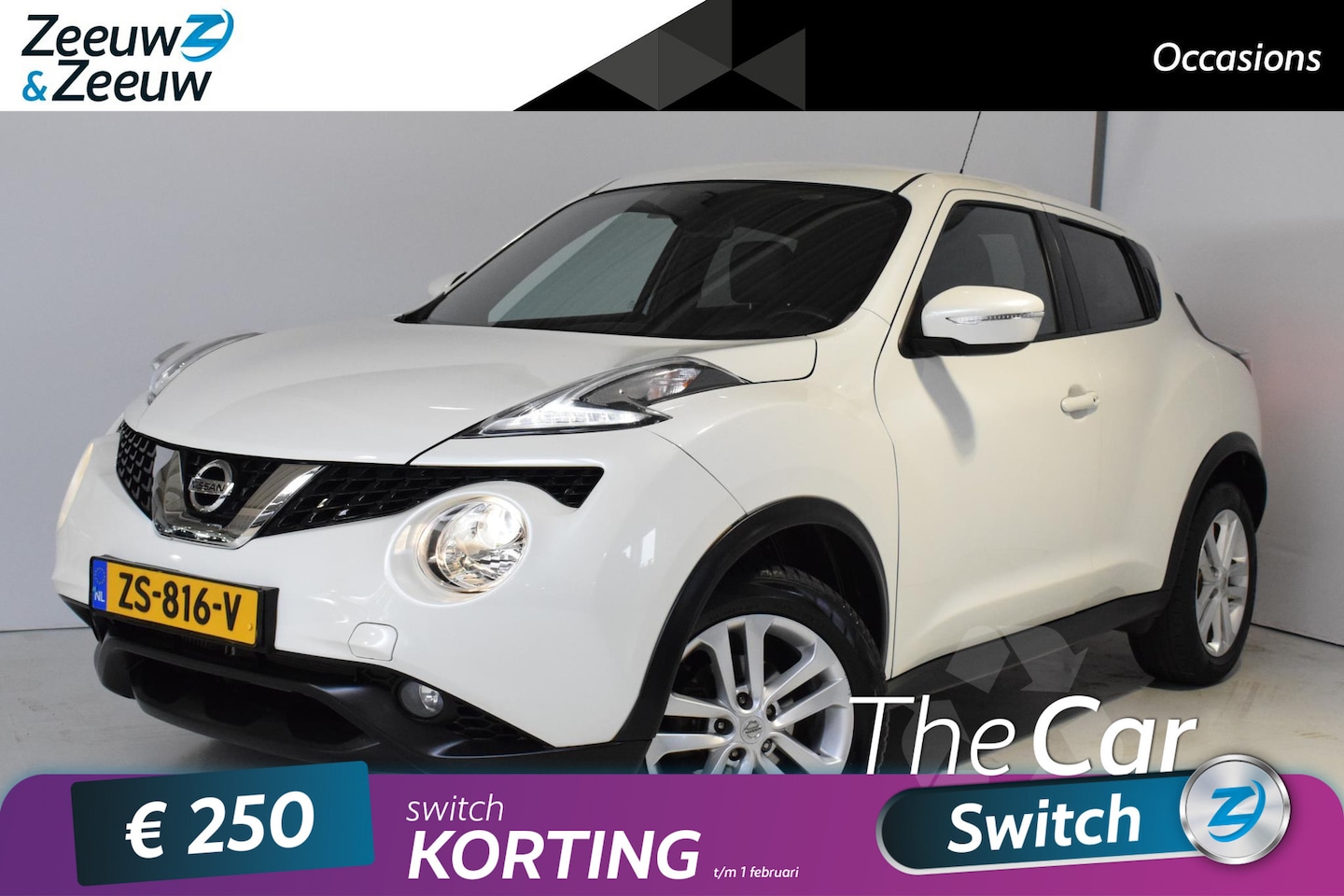 Nissan Juke - 1.2 DIG-T S/S N-Connecta | Achteruitrijcamera | Navigatie | Cruise control | Airco | Clima - AutoWereld.nl