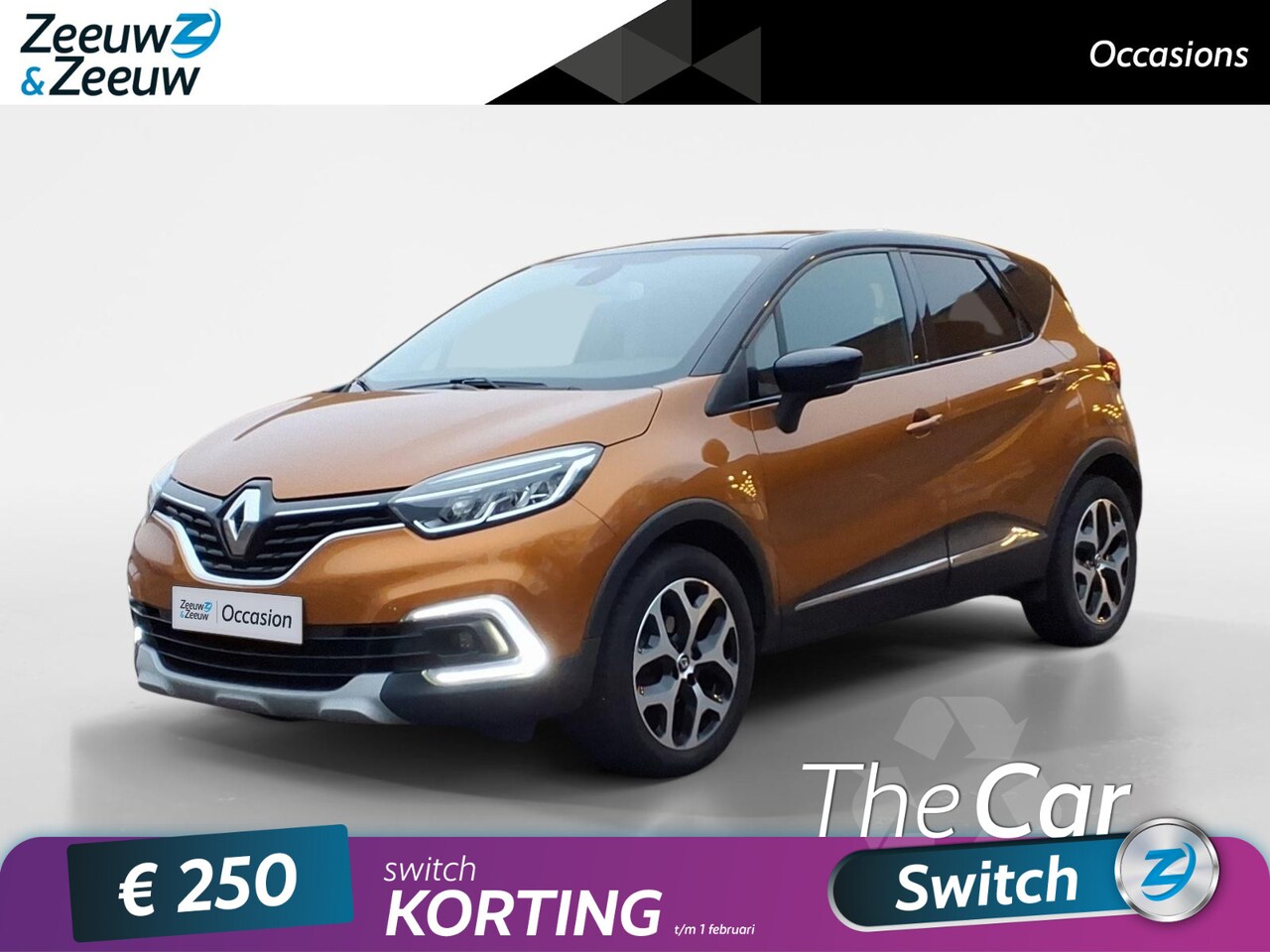 Renault Captur - 0.9 TCe Intens Navi Airco camera parkeersensoren cruise cont - AutoWereld.nl