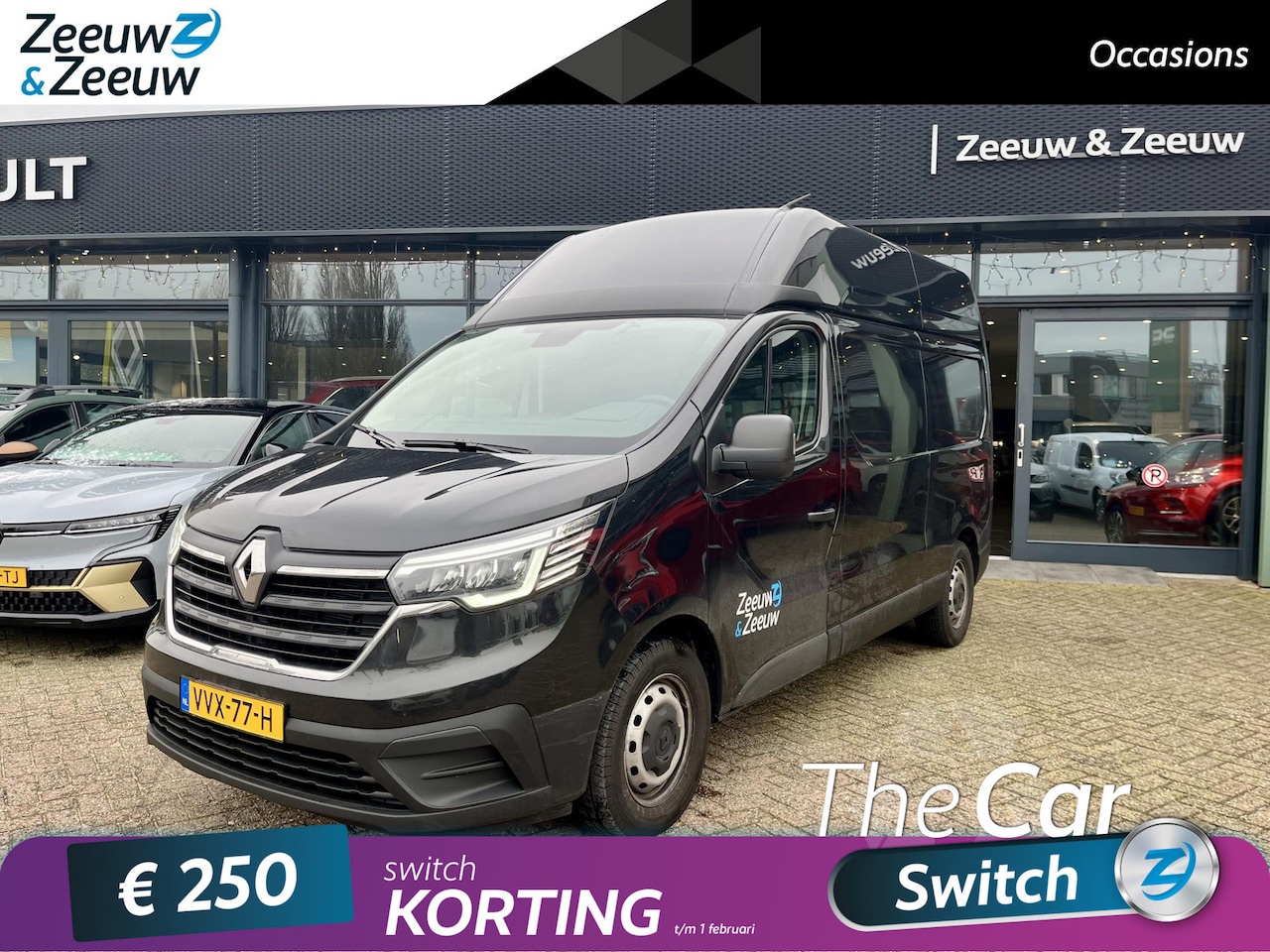 Renault Trafic - 2.0 dCi 150 T29 L2H2 Comfort | PDC | Radio | Bluetooth | Trekhaak 13polig | Laadruimte bet - AutoWereld.nl