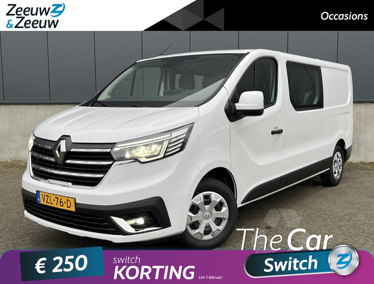 Renault Trafic - 2.0 - 110PK Blue dCi T29 L2H1 Start DC | 6 zitplaatsen | Airco | Navi | Trekhaak | Parkeer - AutoWereld.nl