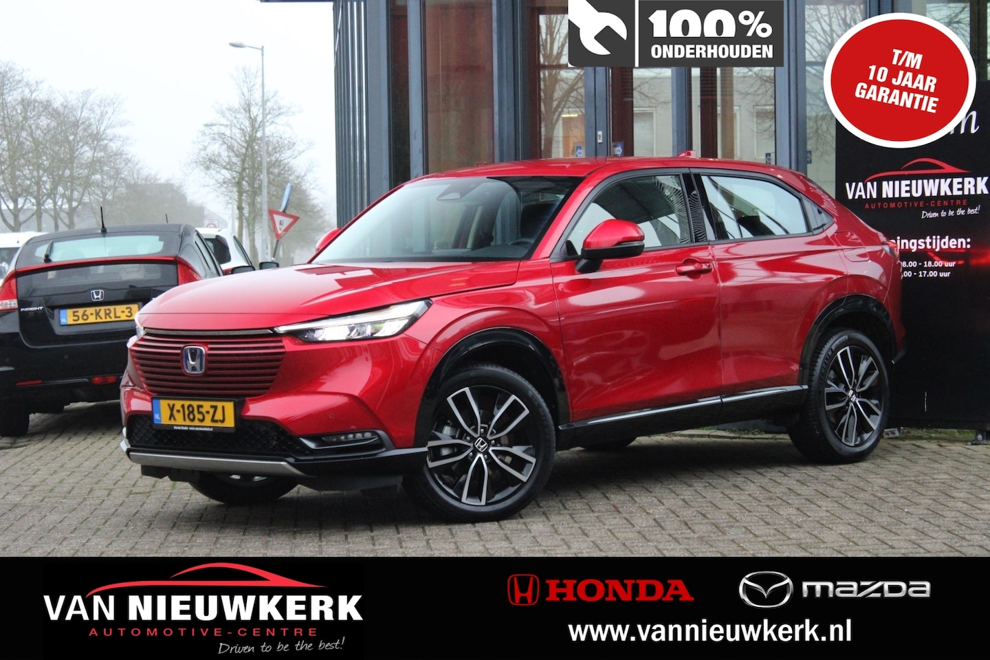 Honda HR-V - 1.5 e:HEV 131pk Automaat Advance Blindspot Half Leder stuurverwarming Elec Achterklep - AutoWereld.nl