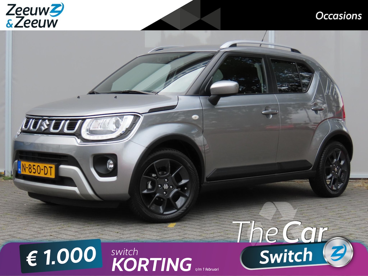 Suzuki Ignis - 1.2 Smart Hybrid Select | Trekhaak | All-season | Navigatie | - AutoWereld.nl