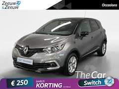 Renault Captur - 0.9 TCe Limited Navi airco cruise controle parkeersensoren lm velgen hoge instap zeer mooi