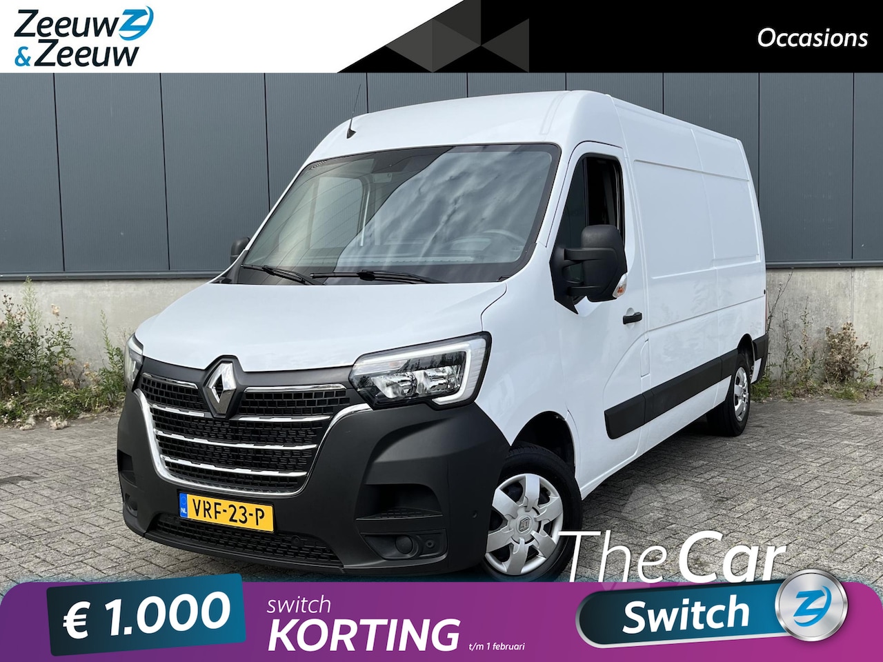 Renault Master - T35 2.3 - 150PK dCi L2H2 Energy Work Edition | 1e eigenaar | Trekhaak | Volledig Betimmerd - AutoWereld.nl