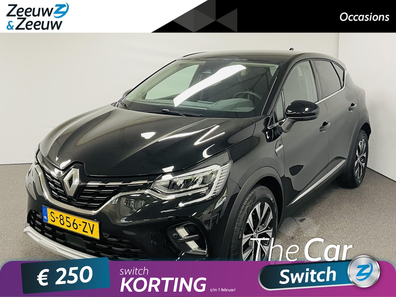 Renault Captur - 1.0 TCe 90 techno GOEDKOOPSTR VAN NEDERLAND Navi airco camera parkeersensoren cruise contr - AutoWereld.nl