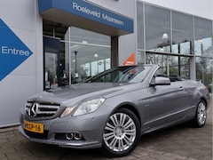 Mercedes-Benz E-klasse Cabrio - 200 CGI 184pk Automaat Avantgarde | Origineel NL | Navi | Clima | Cruise | Lederen Bekledi