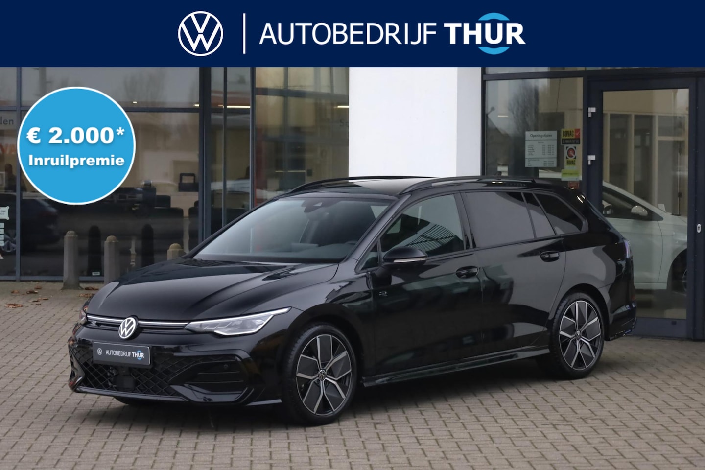 Volkswagen Golf Variant - 1.5 eTSI R-Line Edition 1.5 eTSI R-Line Edition 116PK / 85kW, Rondomzicht camera (360°), LED Matrix (IQ.Lights), n - AutoWereld.nl