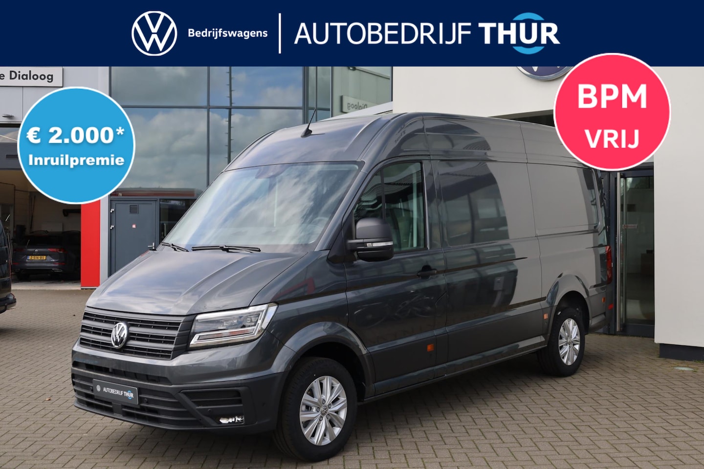 Volkswagen Crafter - 35 2.0 TDI L3H3 Exclusive 177PK / 130kW DSG, 3.5 ton, Executive plus pakket, verwarmbare v - AutoWereld.nl