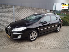 Peugeot 407 SW - 2.0 ST Autom Panodak Leder Navi Clima Cruise 2x PDC LMV Trekhaak NL Auto