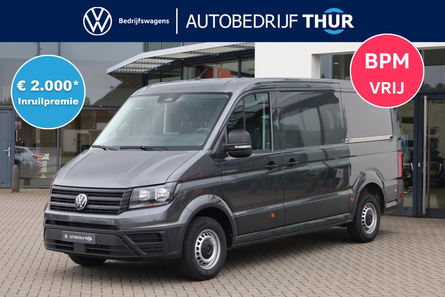 Volkswagen Crafter - 30 2.0 TDI L3H2 Trendline 140PK / 103kW Achteruitrijcamera, Apple Carplay & Android Auto, - AutoWereld.nl