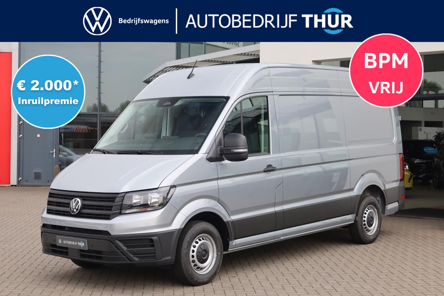 Volkswagen Crafter - 35 2.0 TDI L3H3 Trendline 140Pk / 103kW Draadloos Apple Carplay & Android Auto, achteruitr - AutoWereld.nl