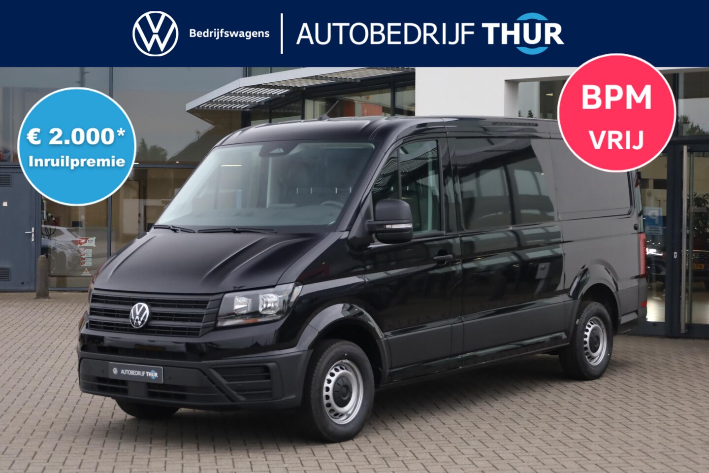 Volkswagen Crafter - 30 2.0 TDI L3H2 Trendline 140PK / 103kW Achteruitrijcamera, cruise control, Apple Carplay - AutoWereld.nl