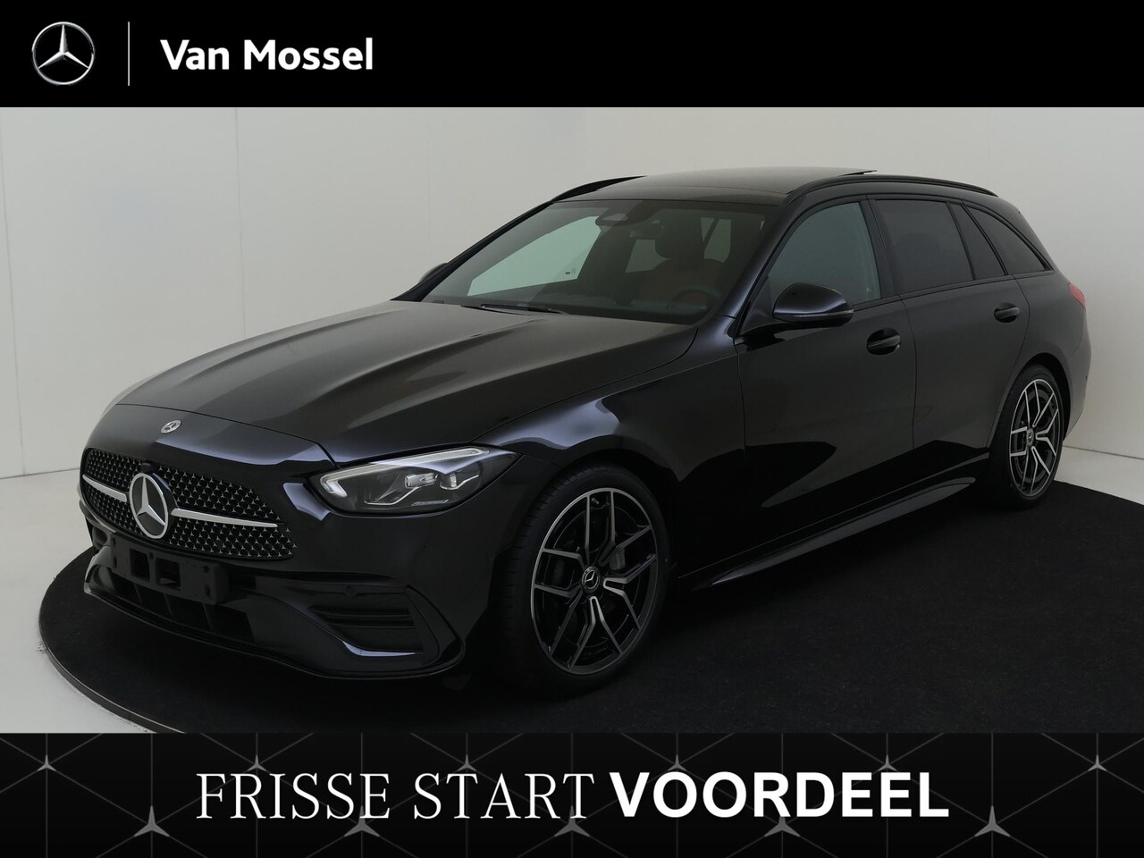 Mercedes-Benz C-klasse - 180 Star Edition AMG Line - Panoramadak - Distronic - Nightpakket - 19 Inch - AutoWereld.nl