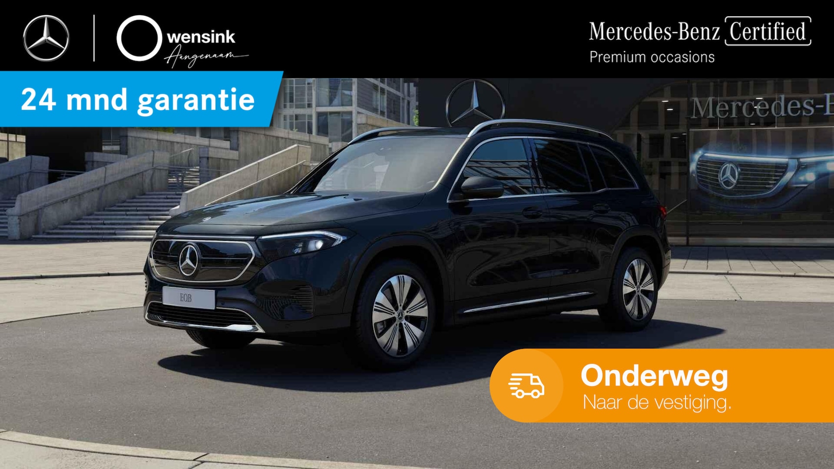 Mercedes-Benz EQB - 250 Luxury Line 67 kWh | Dode hoek assistent | Getint glas | Stoelverwarming | - AutoWereld.nl