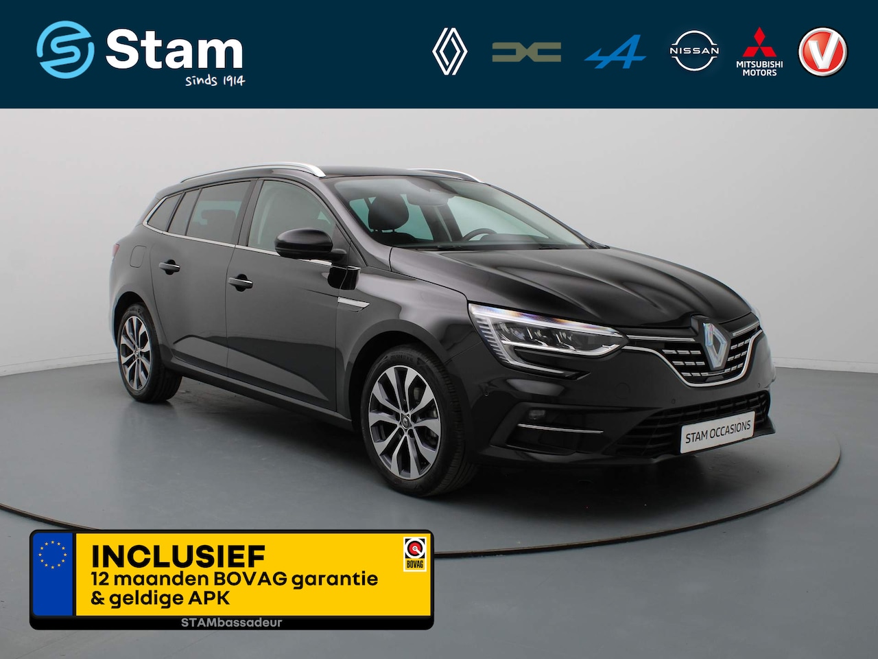 Renault Mégane Estate - TCe 140pk Techno EDC/AUTOMAAT Camera | Climate | Navi | Parksens. | Stoel-/stuurverwarming - AutoWereld.nl